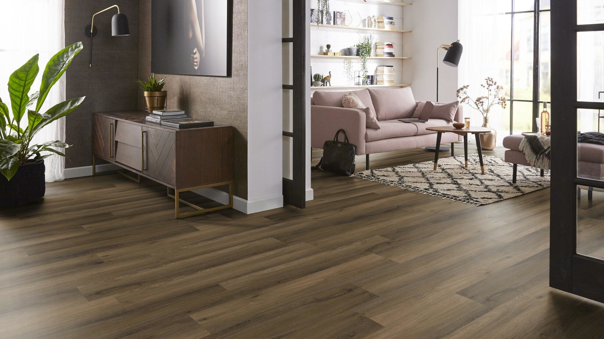 Paddington Warm Brown Klik PVC
