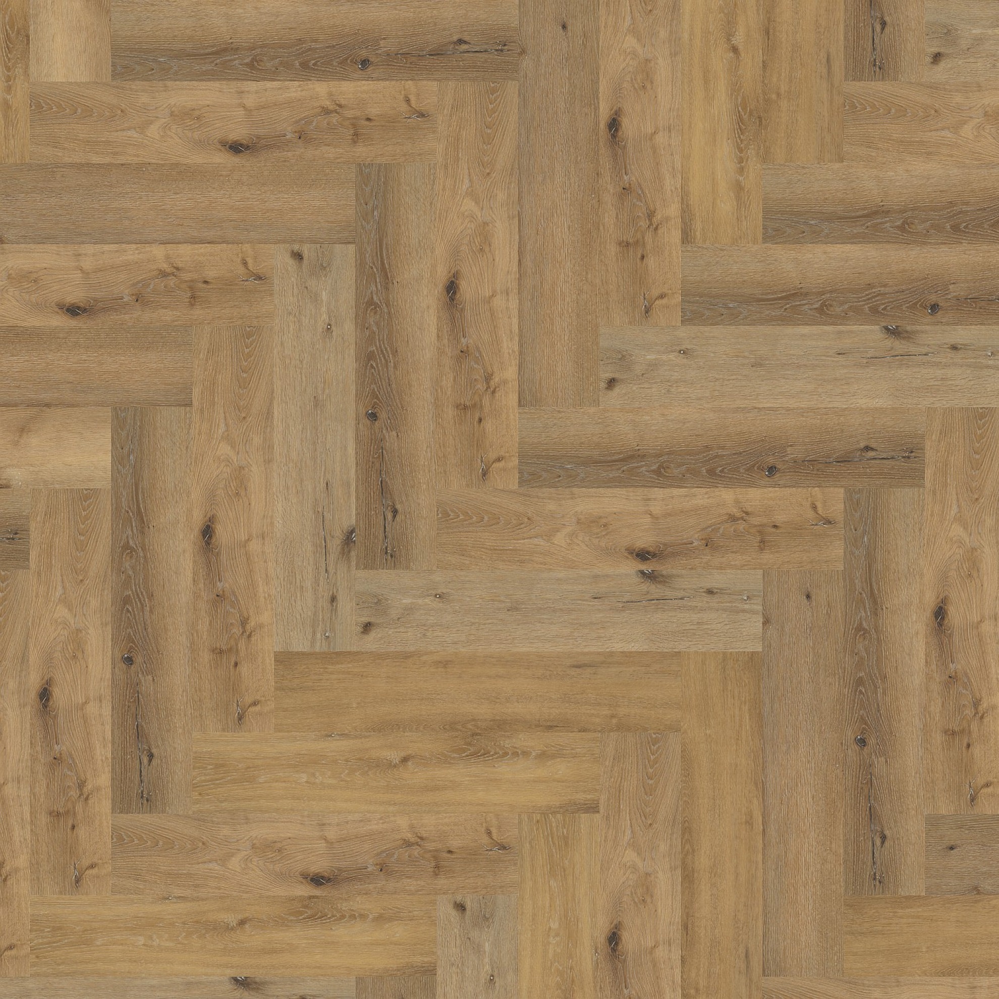 Yup Visgraat Dark Oak Klik PVC