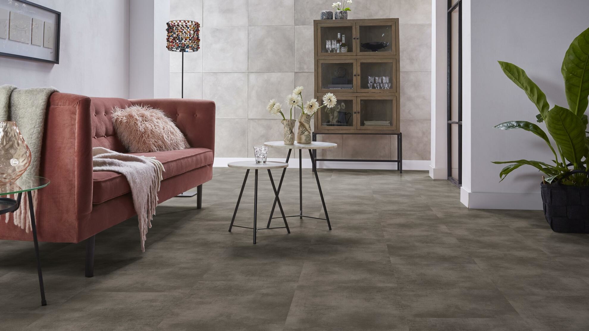 The Rocks Mid Grey Plak PVC