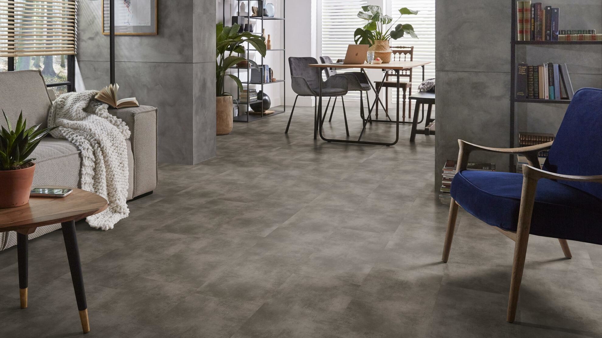 The Rocks Mid Grey Plak PVC