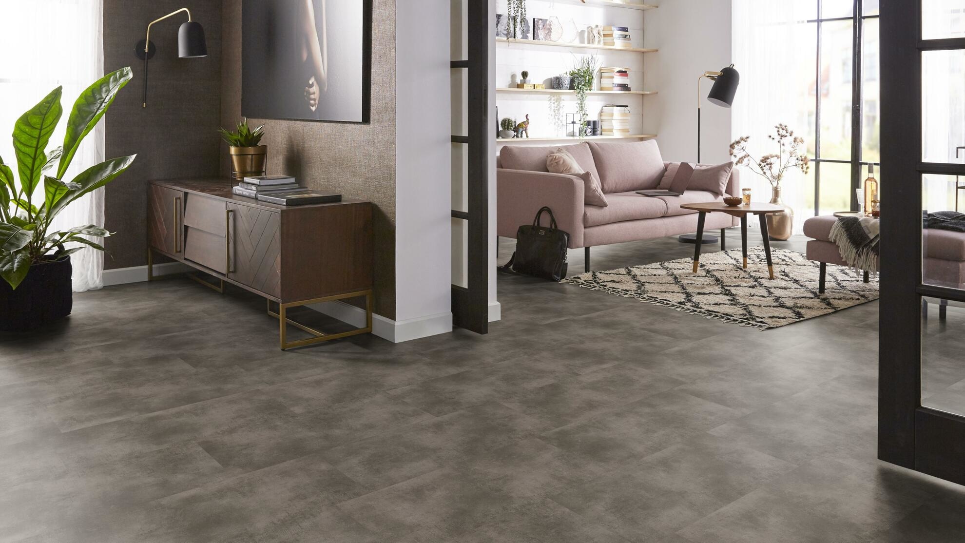 The Rocks Mid Grey Plak PVC