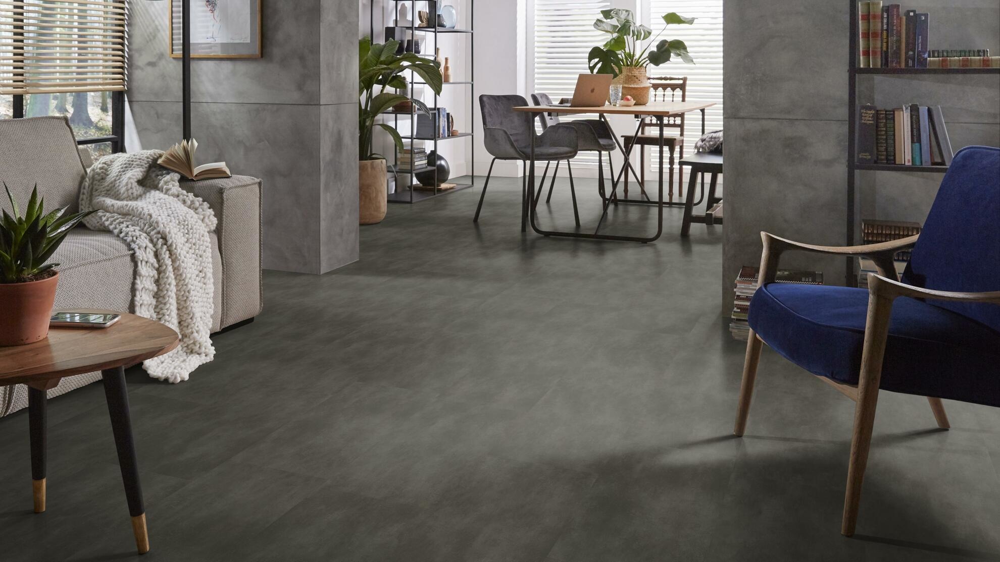 The Rocks Antracite XL Plak PVC