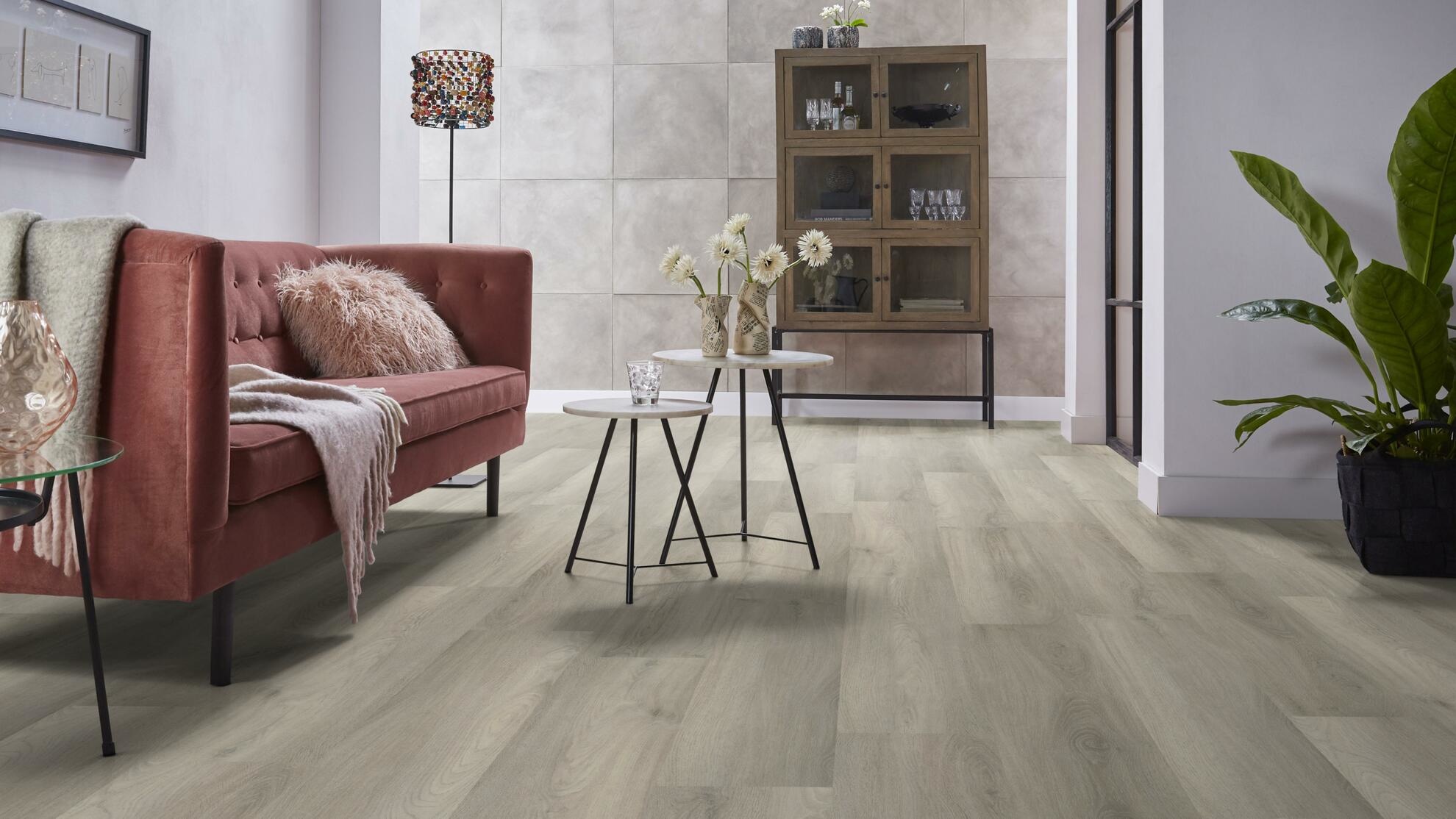Paddington Light Grey Plak PVC