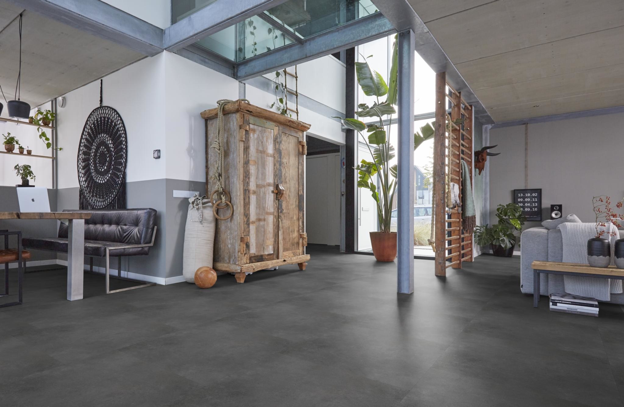 Southwark XL Dark Grey Plak PVC