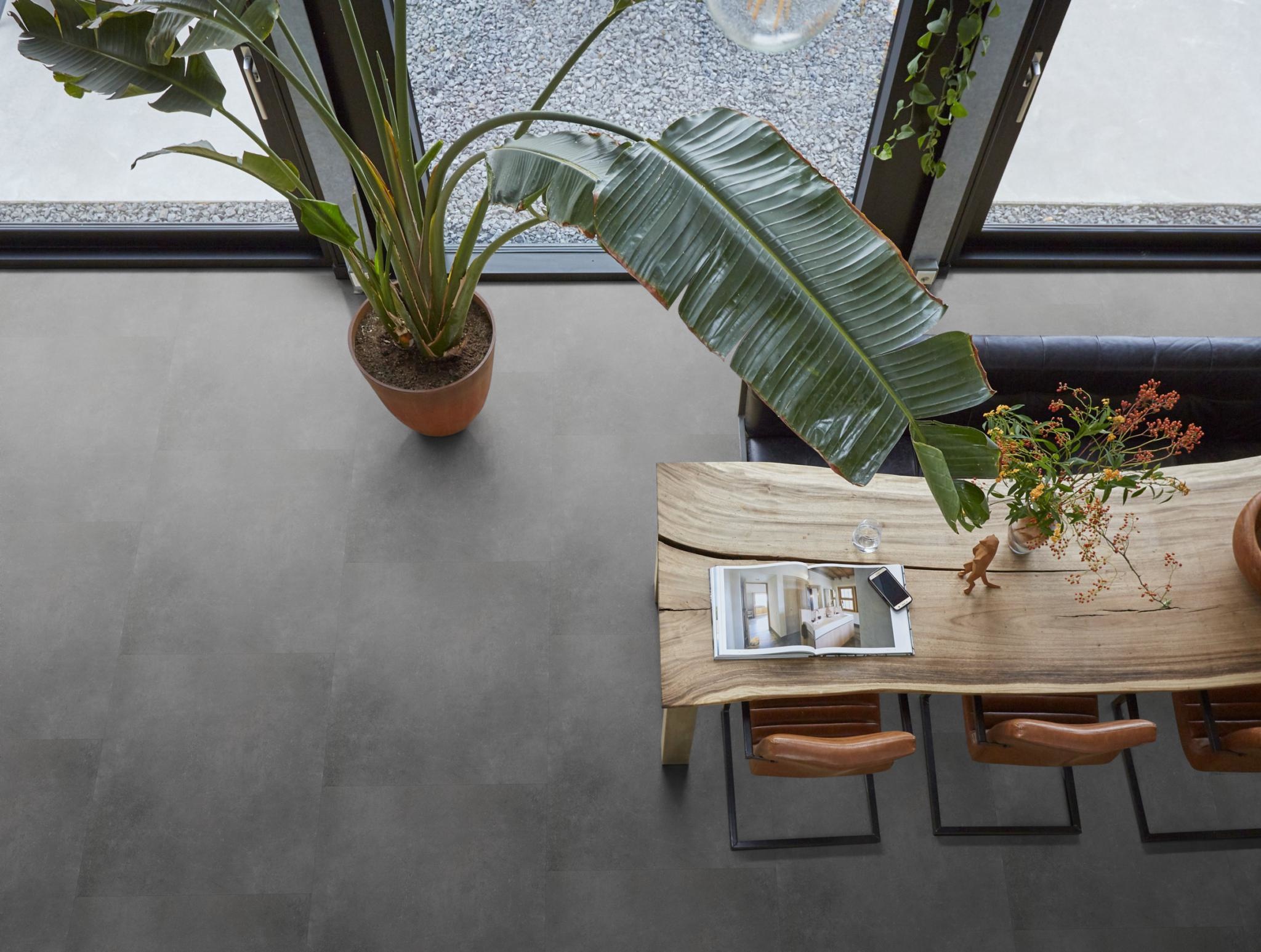 Southwark XL Dark Grey Plak PVC
