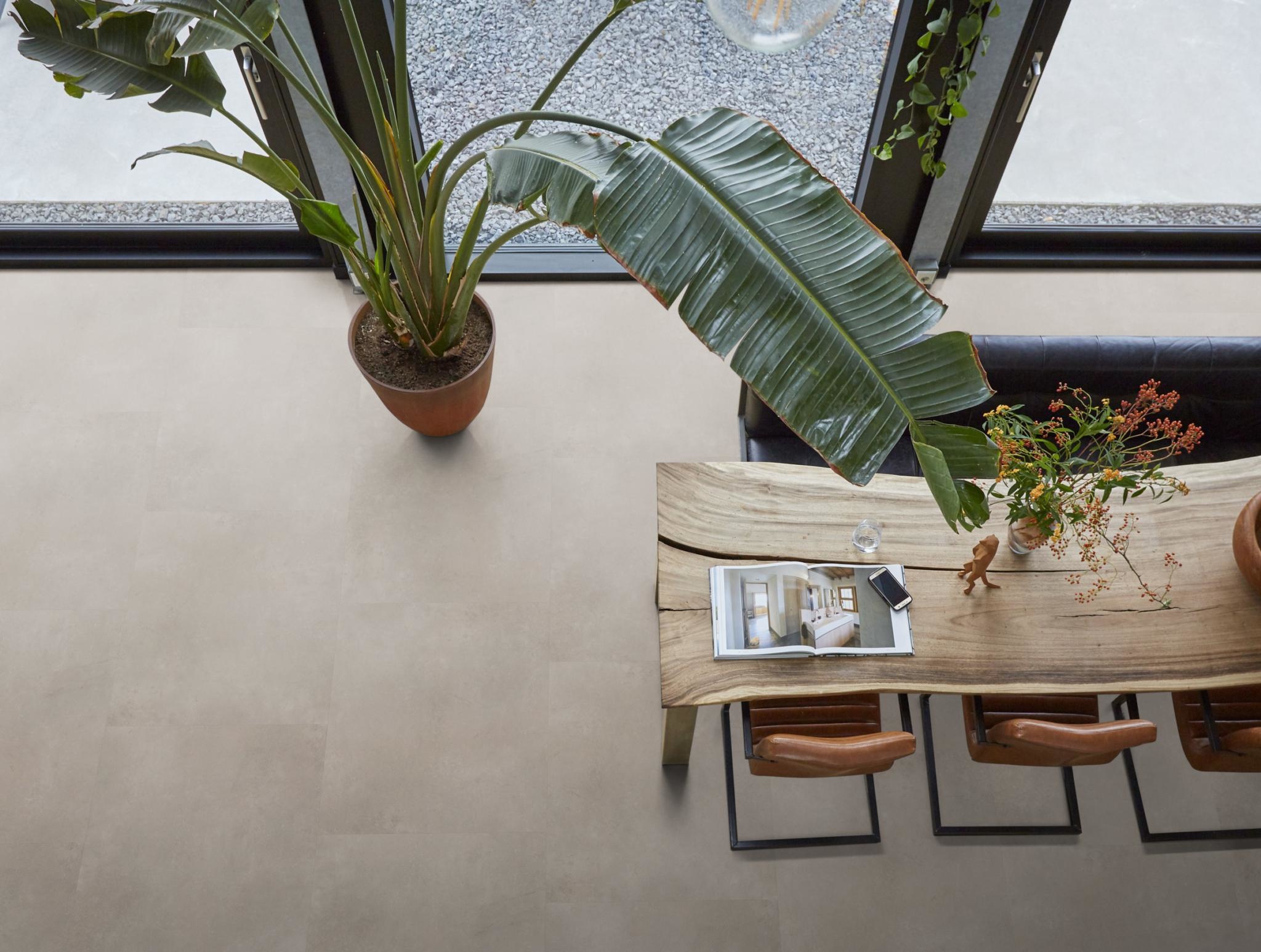Southwark XL Light Grey Plak PVC