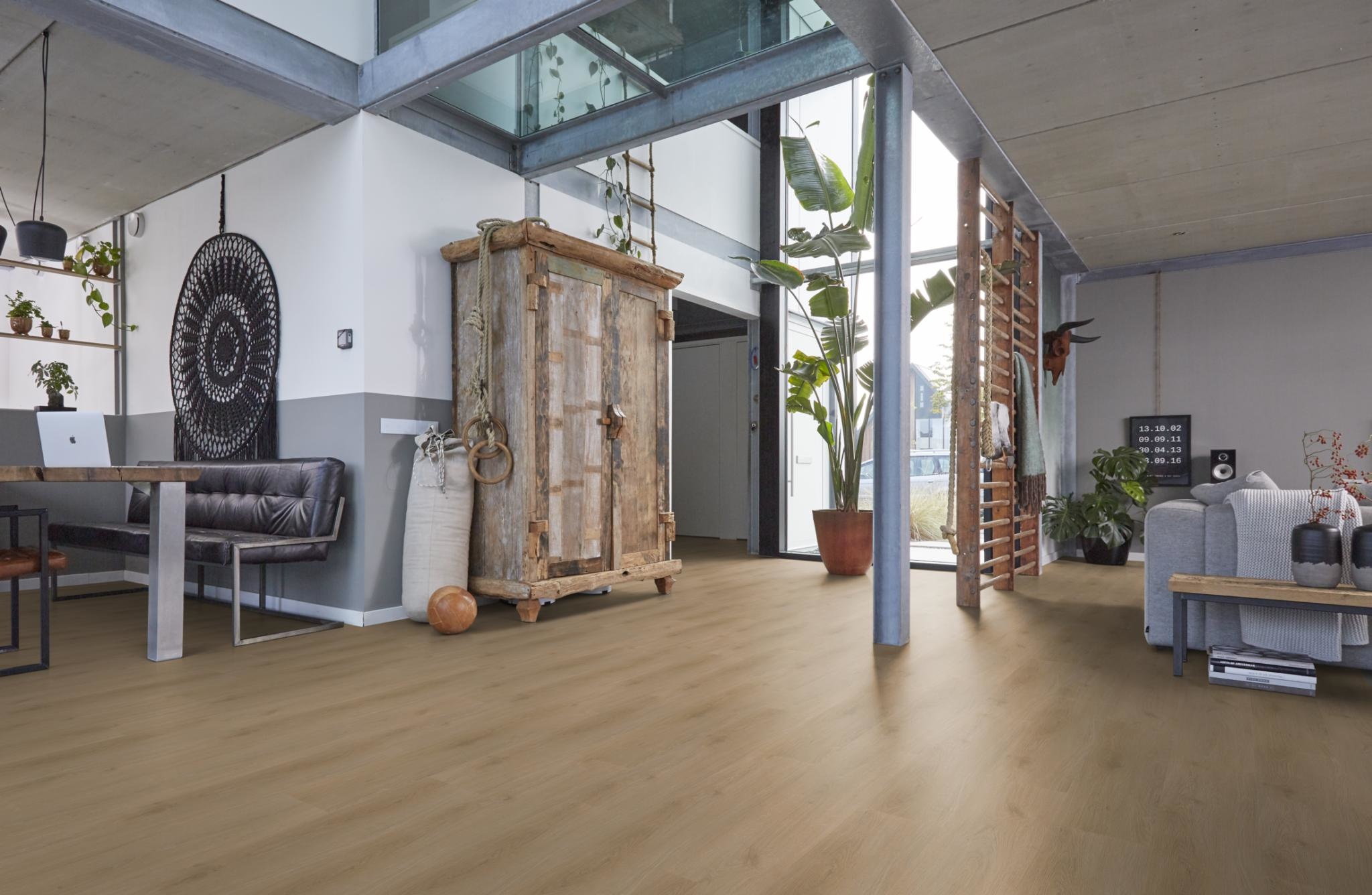 Merton Natural Oak Klik PVC