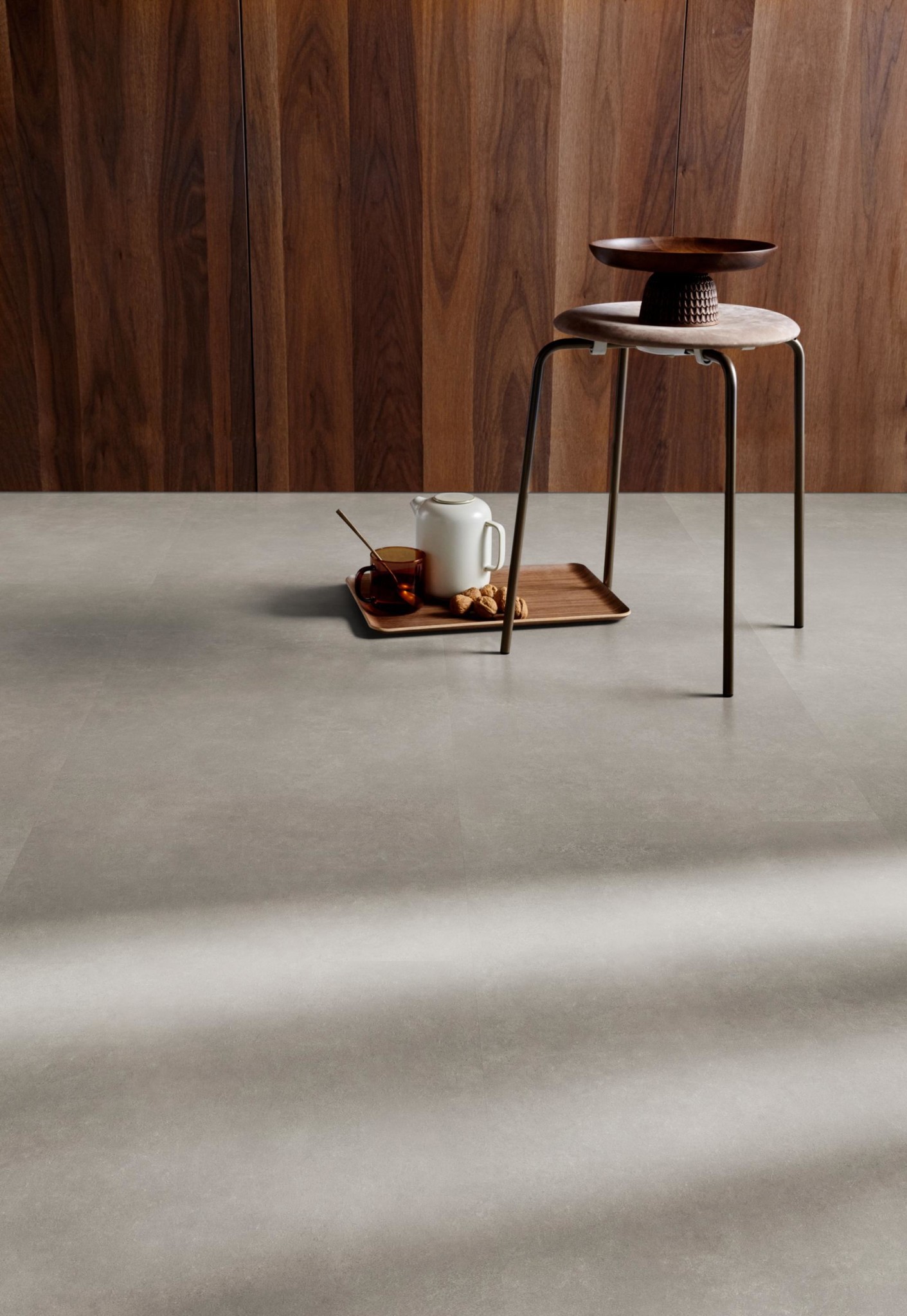 Basic Dark Grey Plak PVC