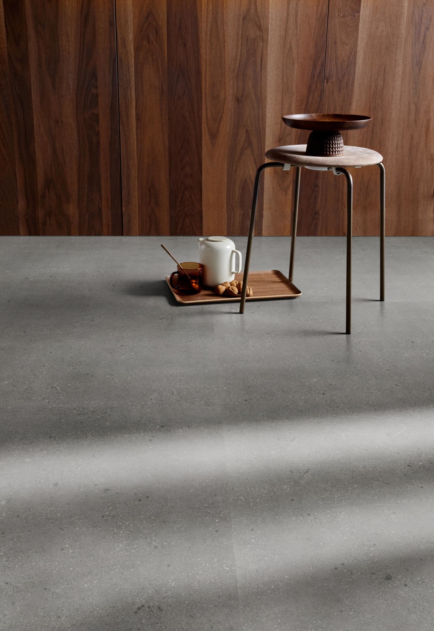 Composite Grey XL 90x90 Plak PVC