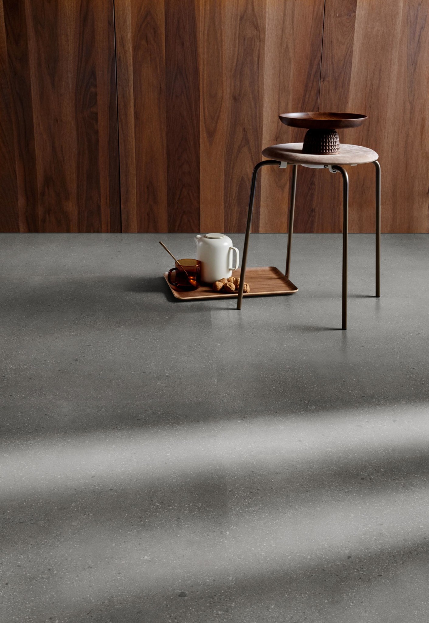 Composite Antracite XL 90x90 Plak PVC