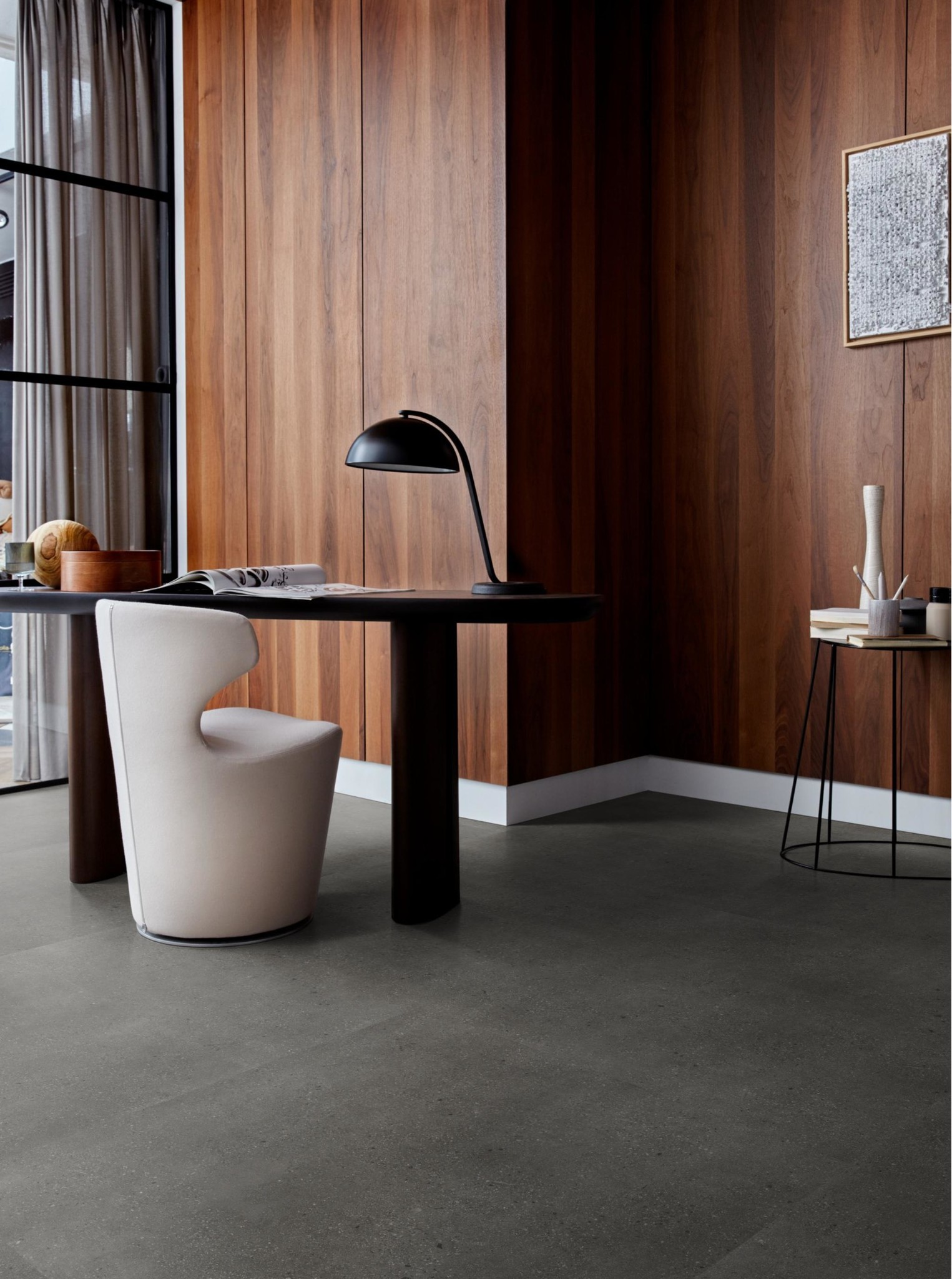Composite Antracite XL 90x90 Plak PVC
