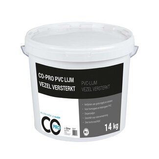 Co-pro PVC Lijm Vezel versterkt 14kg