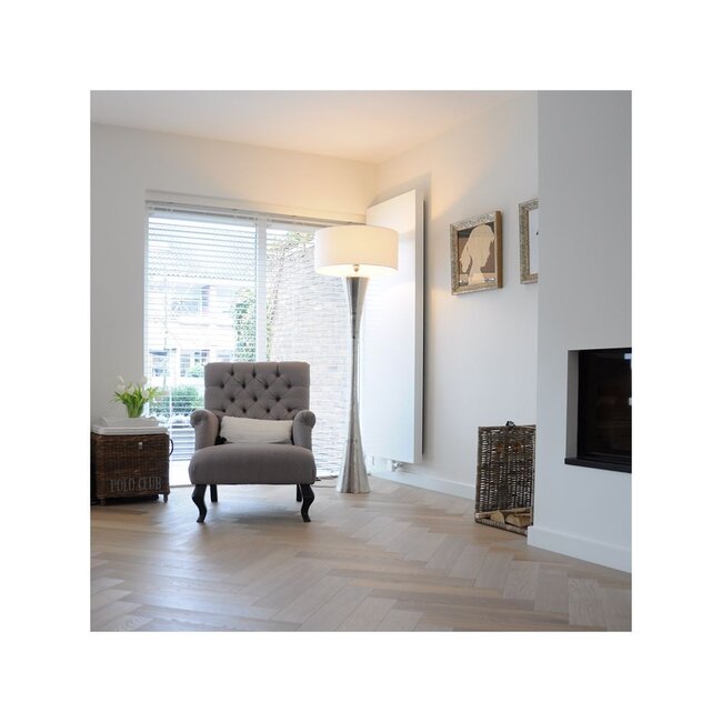 Gelakte MDF Plint Strak RAL 9010