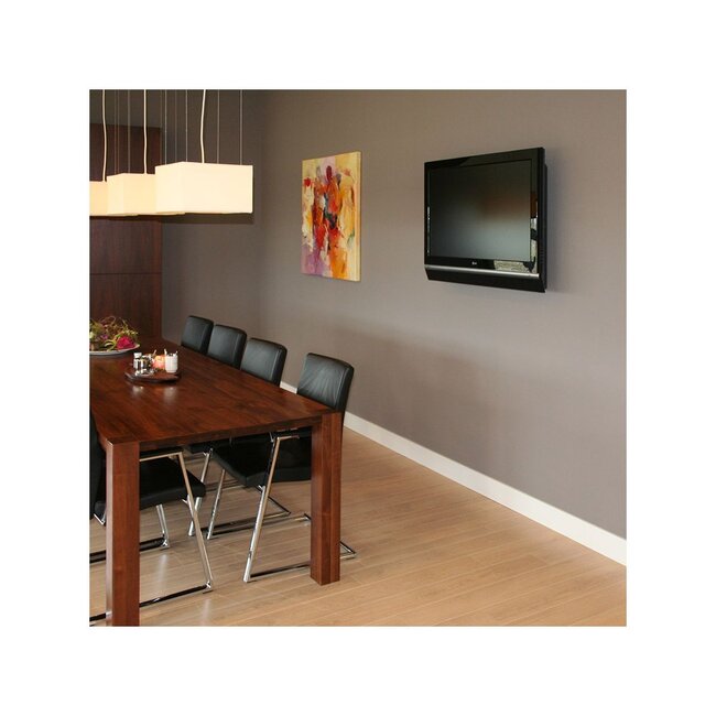 Gelakte MDF Plint Strak RAL 9010