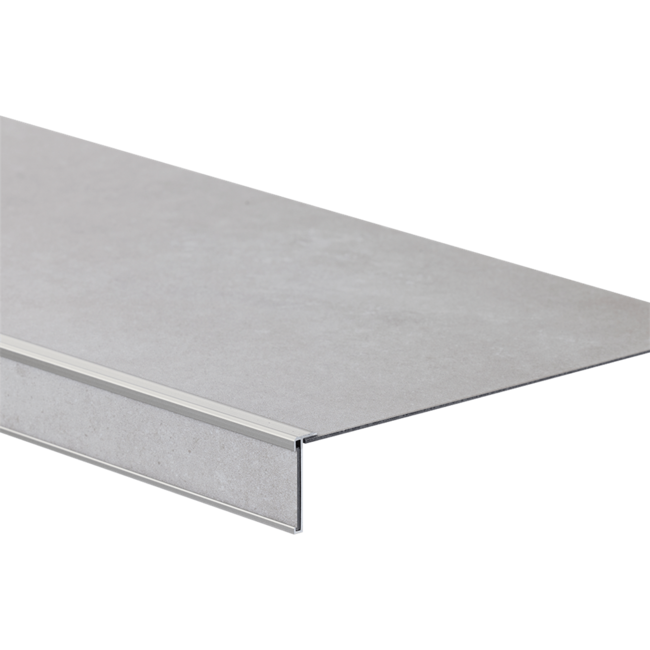 Traptreden set Leisteen light grey
