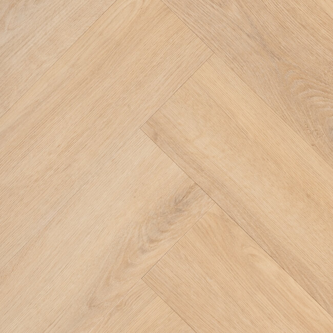 Yarenza. Baroque Visgraat XL Naturel Klik PVC met geïntegreerde ondervloer