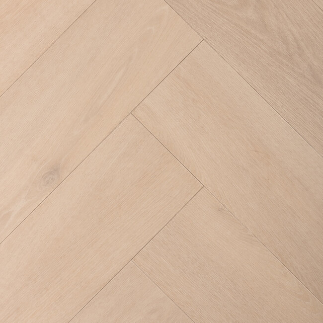 yarenza. Baroque Visgraat XL White Wash Beige Plak PVC
