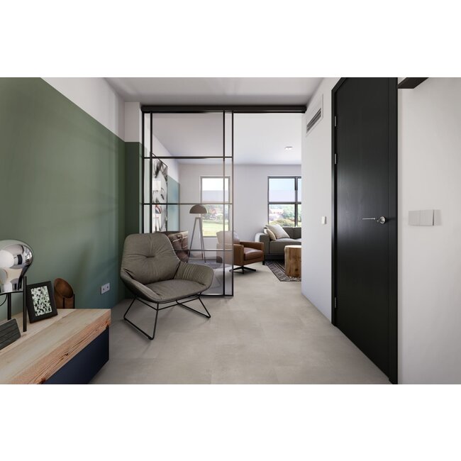 Yarenza. Leisteen light grey 0,55mm Plak PVC