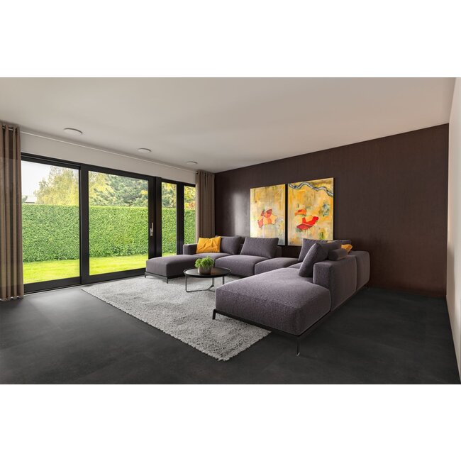 Yarenza. Leisteen XL anthracite 0,55mm Plak PVC