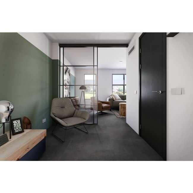 Yarenza. Leisteen XL anthracite 0,55mm Plak PVC