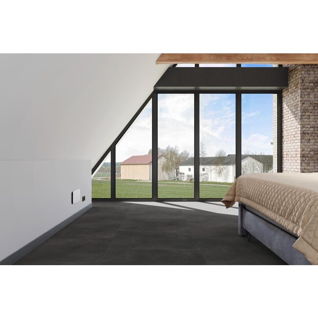 Yarenza. Leisteen XL anthracite 0,55mm Plak PVC