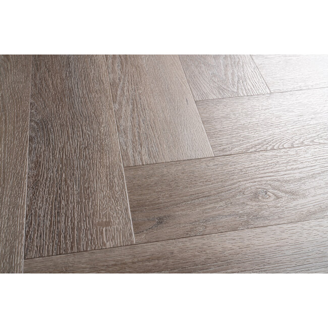 Yarenza. Lux Tenebrae Visgraat Smoky Oak Plak PVC
