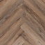 Yarenza. Lux Tenebrae Visgraat Dark Oak Plak PVC