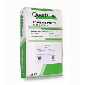 Quartzline Cementgebonden Egaline 2-15mm 25KG