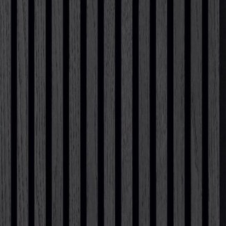 Yarenza. Wandpaneel Zwart Eiken 260cm