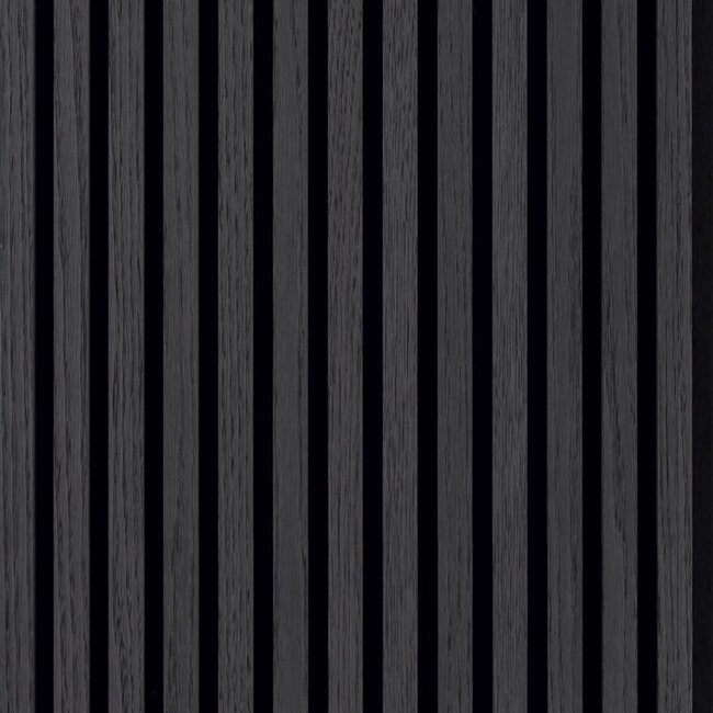 Yarenza. Wandpaneel Zwart Eiken 260cm