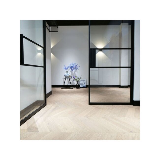 Gelakte MDF Plint Strak RAL 9005