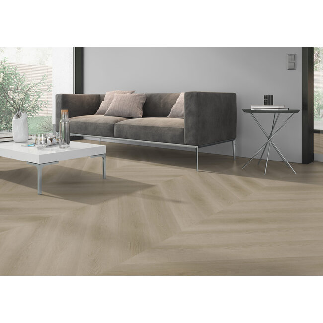 Yarenza. Lux Tenebrae  Chevron Natural Oak Plak PVC