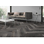 Yarenza. Lux Tenebrae Visgraat Charred Black Oak Plak PVC