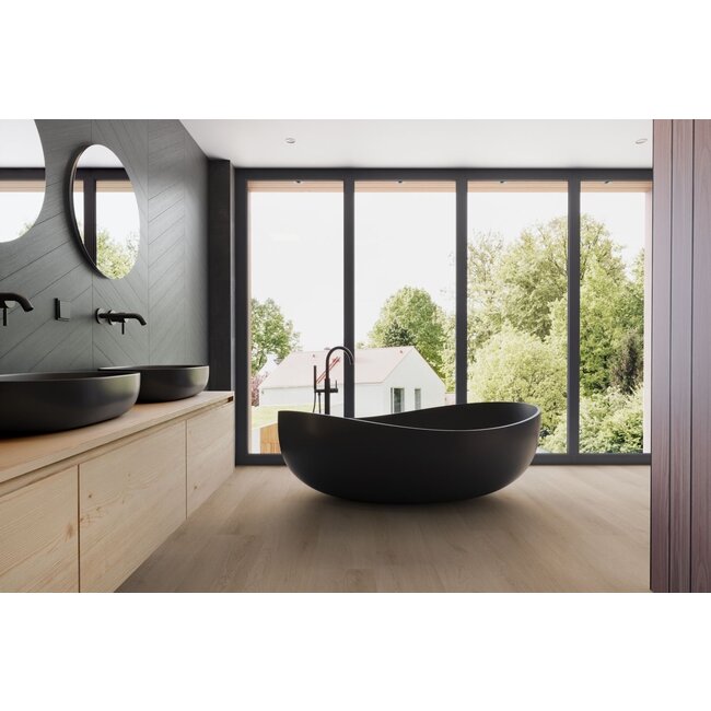 Yarenza. Madera Rechte Plank White Wash Smoky Plak PVC