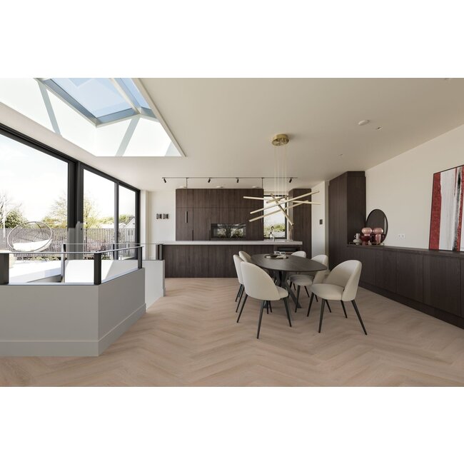 Yarenza. Madera Visgraat Smoky Plak PVC