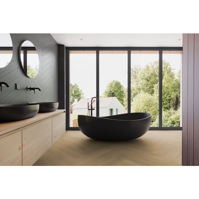 Yarenza. Madera Visgraat Warm Oak Plak PVC