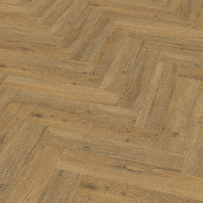 Yarenza. Oakwood Visgraat Dark Oak Klik PVC