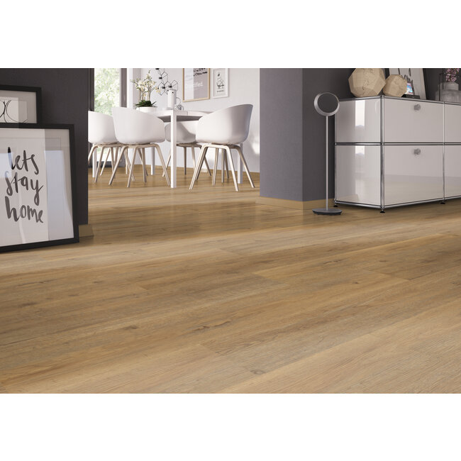 Yarenza. Oakwood Rechte Plank Dark Oak Klik PVC