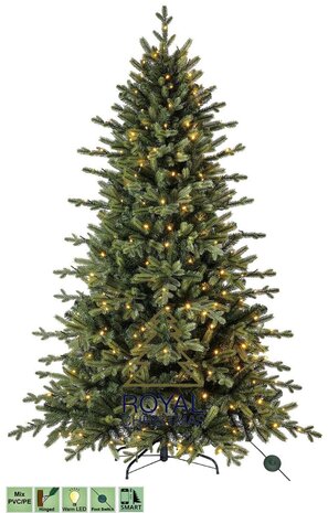 Kunstkerstboom met verlichting - Norway Spruce - 150 cm - PE / PVC - 250 LED lampjes Kunstkerstboom met verlichting - Norway Spruce - 150 cm - PE / PVC - 250 LED lampjes