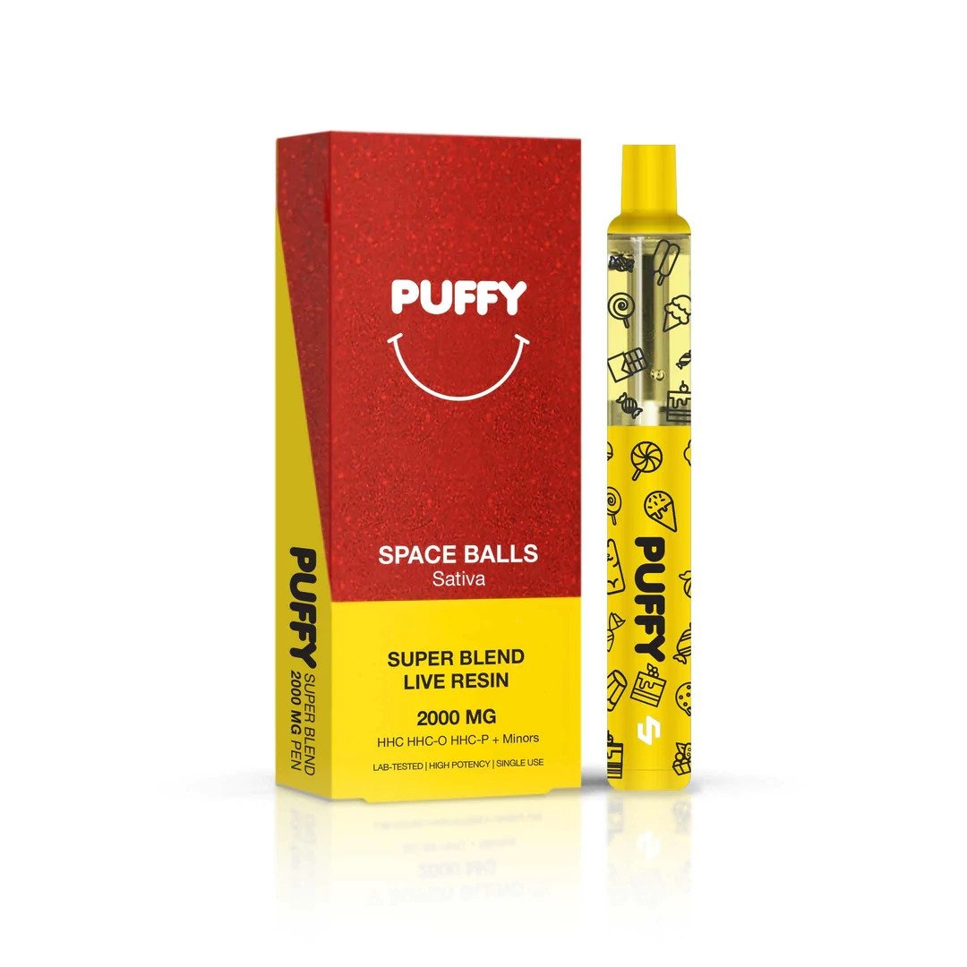Puffy Space Balls Super Blends HHC Sativa Disposable (2grams)