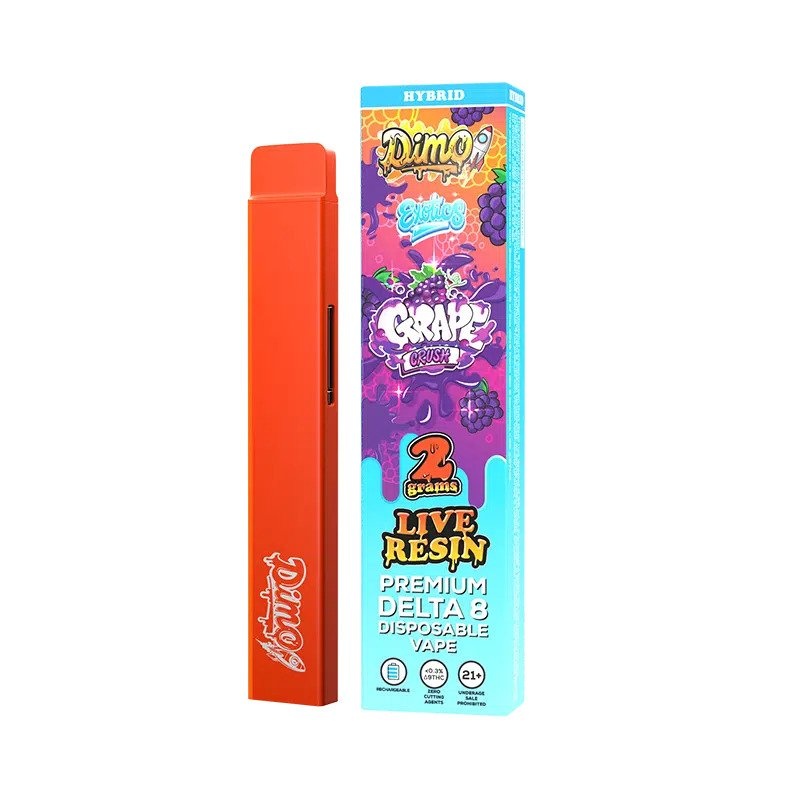 Grape Crush Premium Delta 8 THC Exotics Disposable (2grams)
