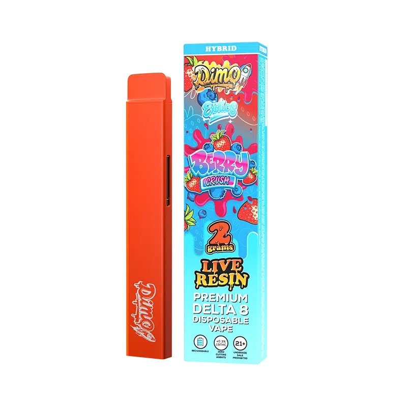 Berry Crush Premium Delta 8 THC Exotics Disposable (2grams)