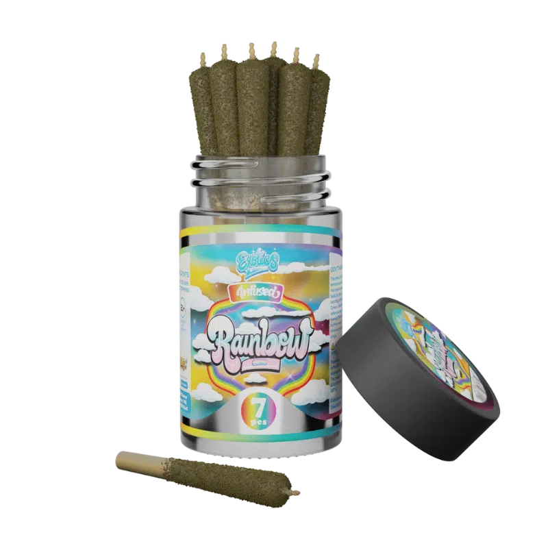 Dimo Exotics Delta 8 Rainbow Crush Pre-Rolls