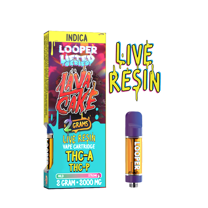 Looper Lifted Series Lava Cake D9-O + THCP Cartridge (2grams)