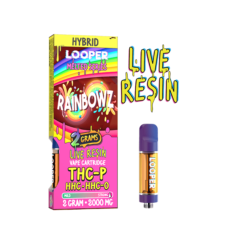 Looper Melted Series Rainbowz HHC + HHC-O + THCP Cartridge (2grams)