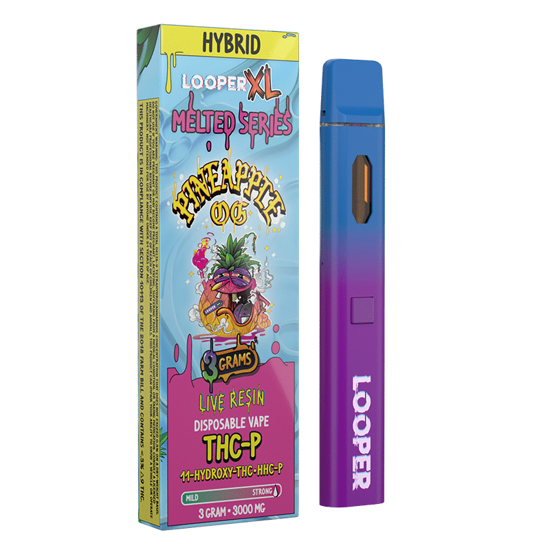 Looper Melted Series XL Limoncello THCP-A + THC-JD + THC-O Disposable (3grams)