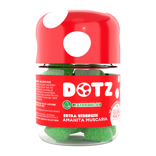 Dotz Amanita Muscaria Gummies - Watermelon 1000mg