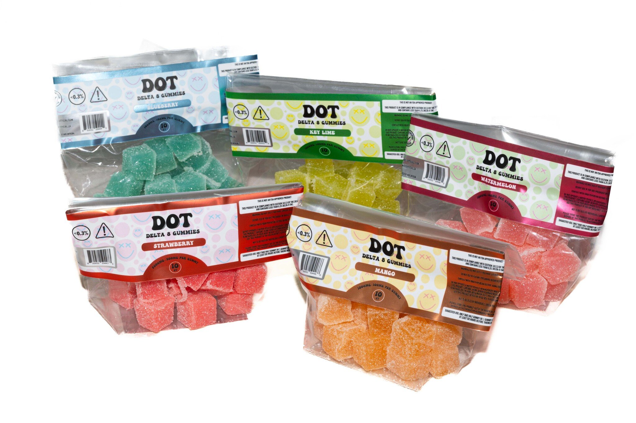 Dot Delta 8 Gummies 2000mg