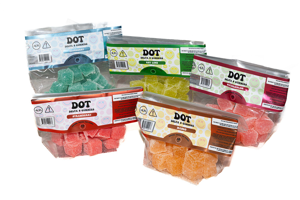 Dot Delta 8 Gummies 6000mg