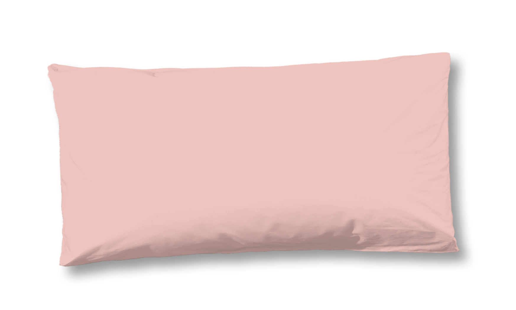 Kussenhoes katoen satijn 1-40x80 l.pink